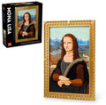 LEGO Art Mona Lisa Building Set - 31213 Leonardo da Vinci Wall Display 1503